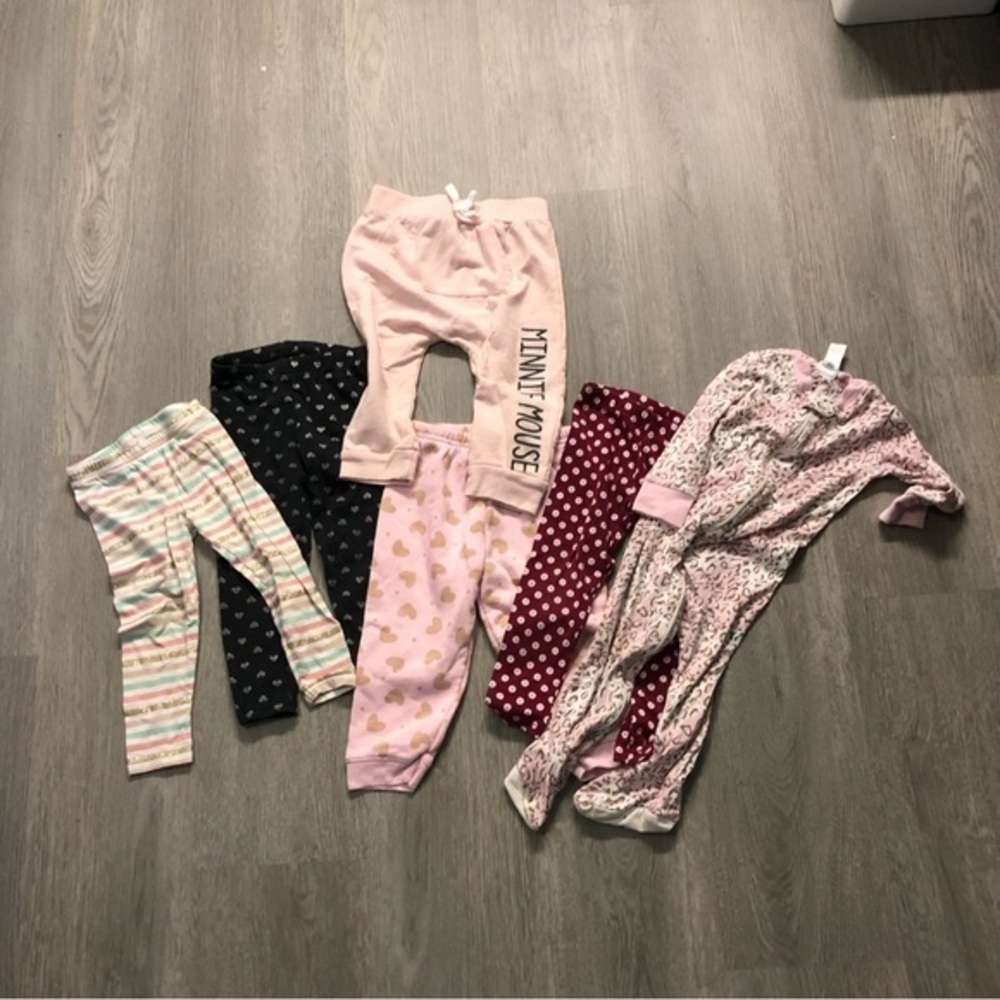 Girl 18m pajamas and pants set bundle‎